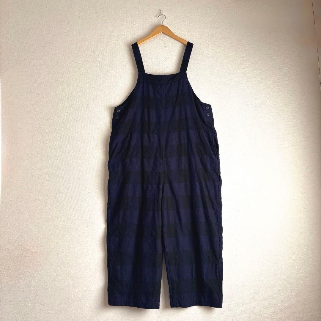 journal standard luxe チェック フィッシャーオーバーオール