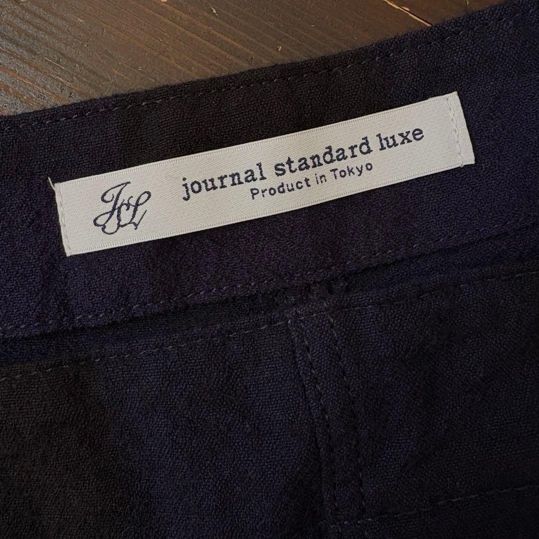 journal standard luxe チェック フィッシャーオーバーオール