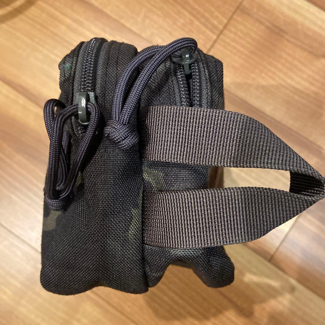 BRIEFING GOLF ブリーフィングゴルフ ダブルジップ ポーチ　迷彩柄