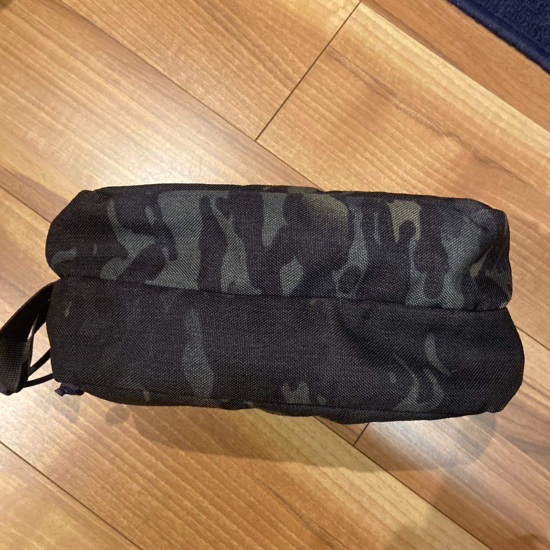 BRIEFING GOLF ブリーフィングゴルフ ダブルジップ ポーチ　迷彩柄