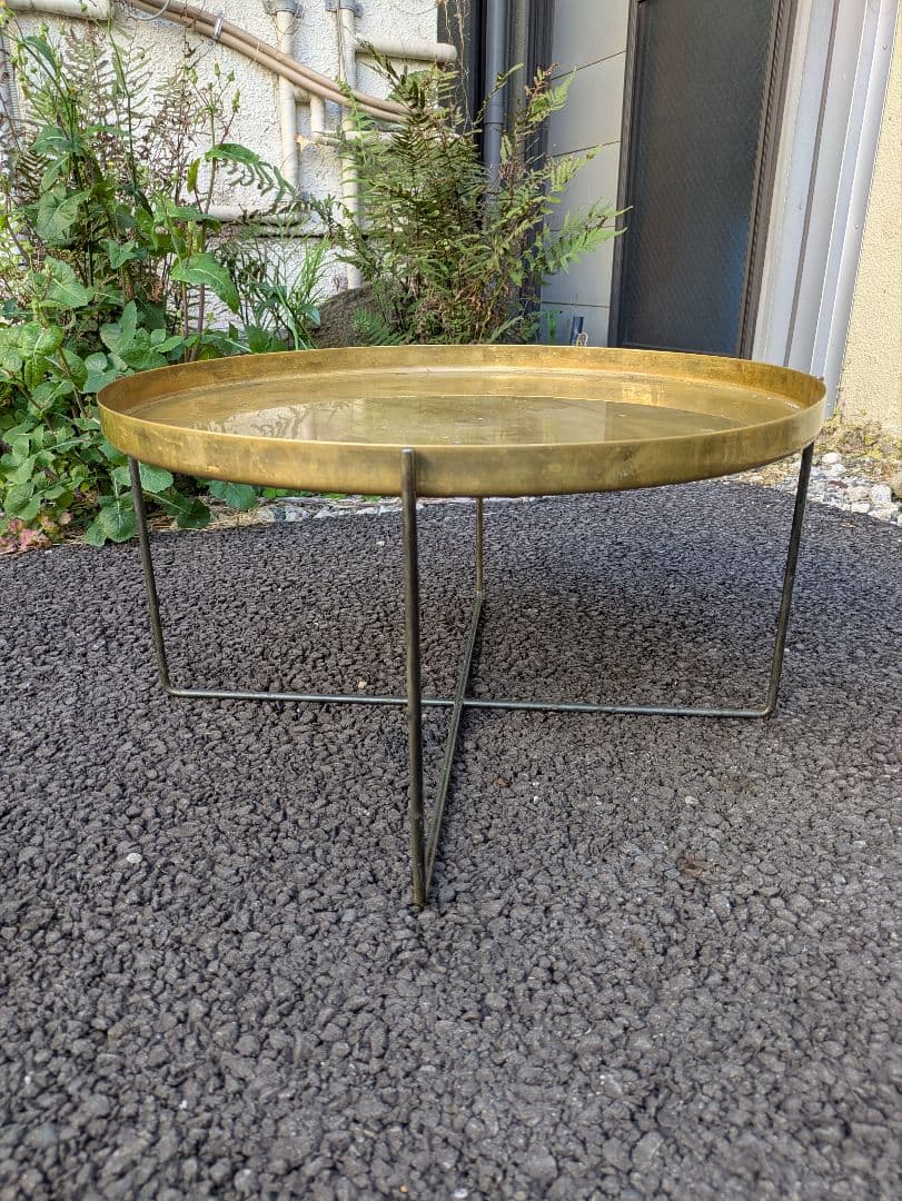 E15 イーフィフティーン CIBONE 真鍮コーヒーテーブル