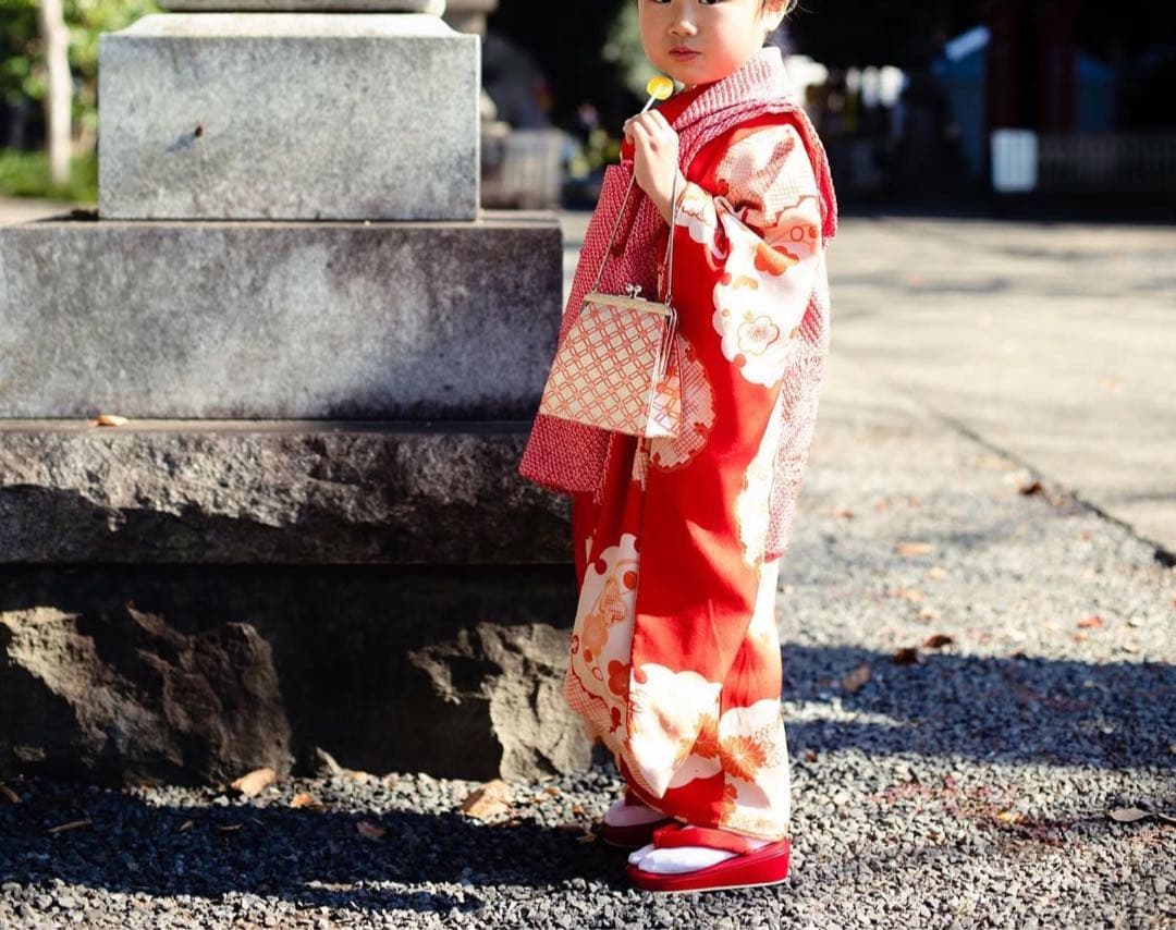 七五三 アンティーク着物セット　3歳