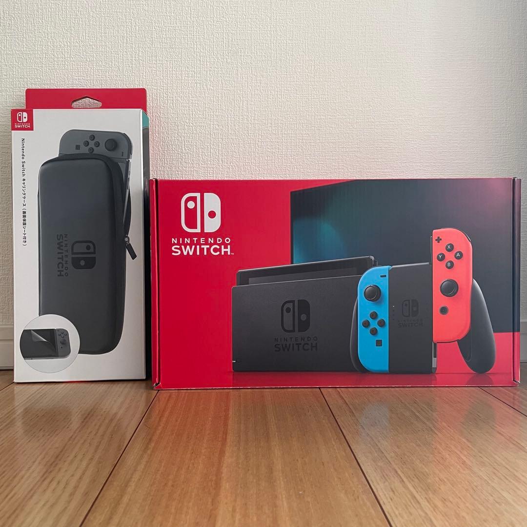 Nintendo Switch 本体 付属品全て有り ケース付き