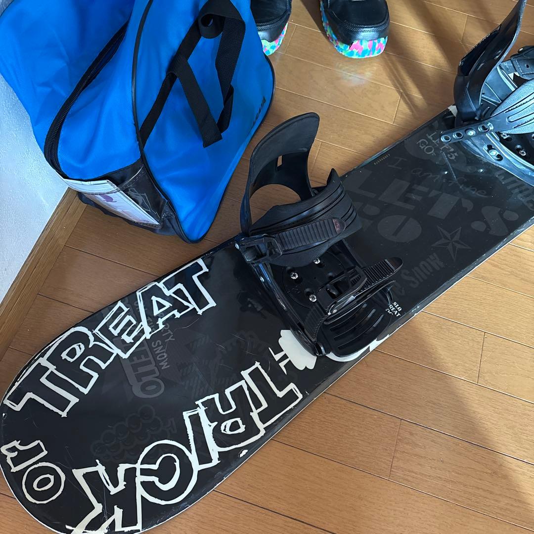 スノーボードセット　ブーツ　ビィンディング　130 24-25㎝