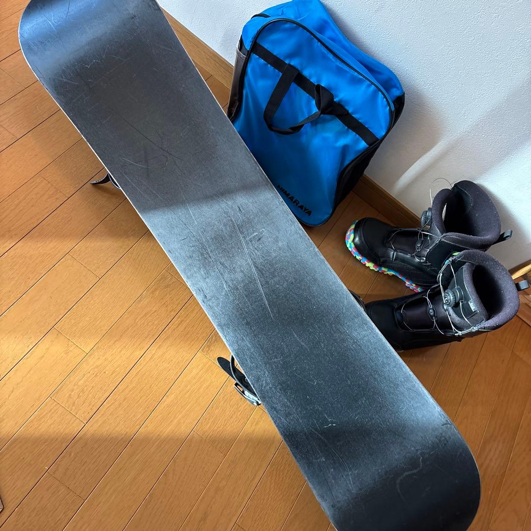 スノーボードセット　ブーツ　ビィンディング　130 24-25㎝