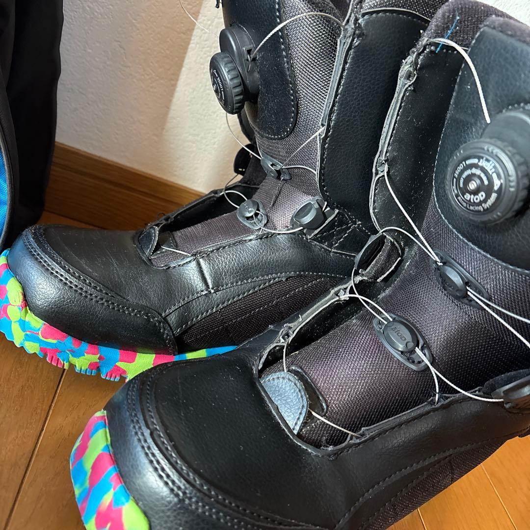 スノーボードセット　ブーツ　ビィンディング　130 24-25㎝