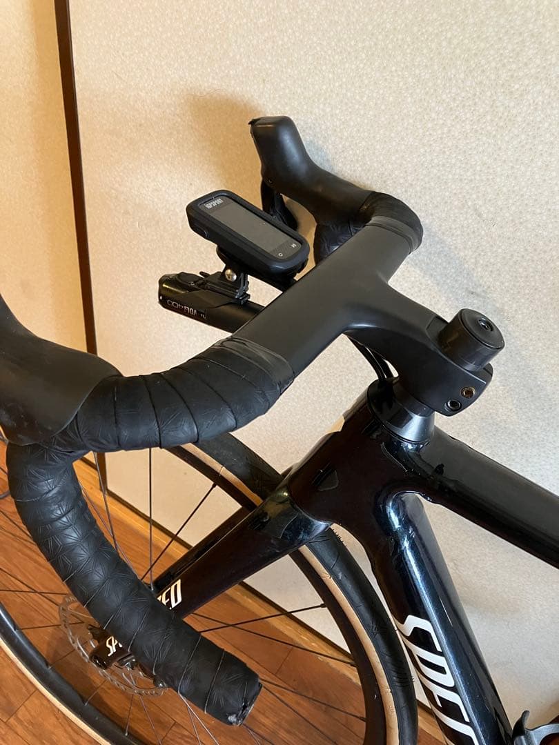 カーボン　一体型　ハンドル　400-90