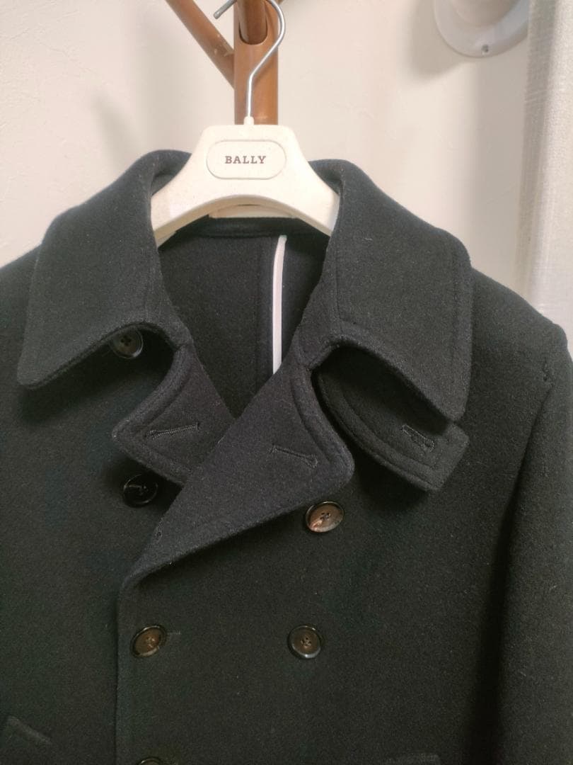 ユニバーサルランゲージウール ピーコート