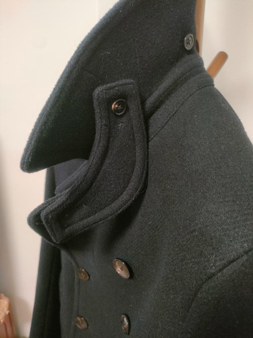 ユニバーサルランゲージウール ピーコート