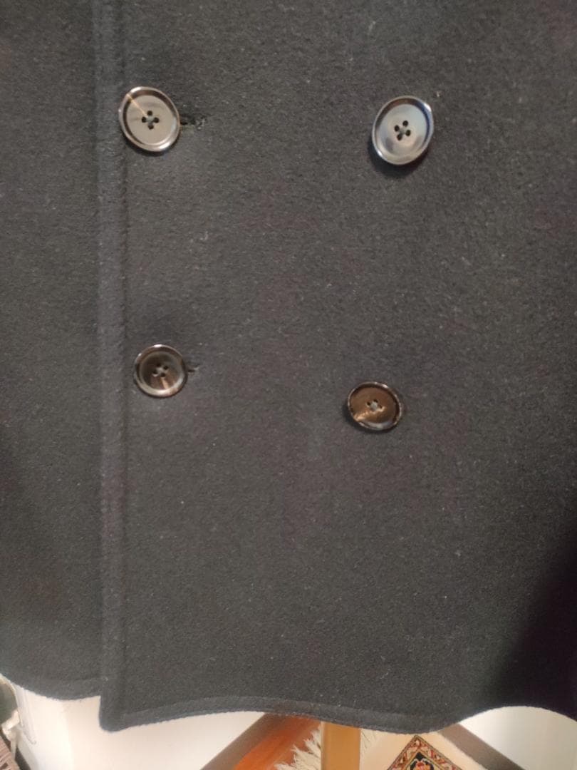 ユニバーサルランゲージウール ピーコート