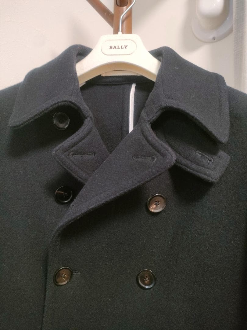 ユニバーサルランゲージウール ピーコート