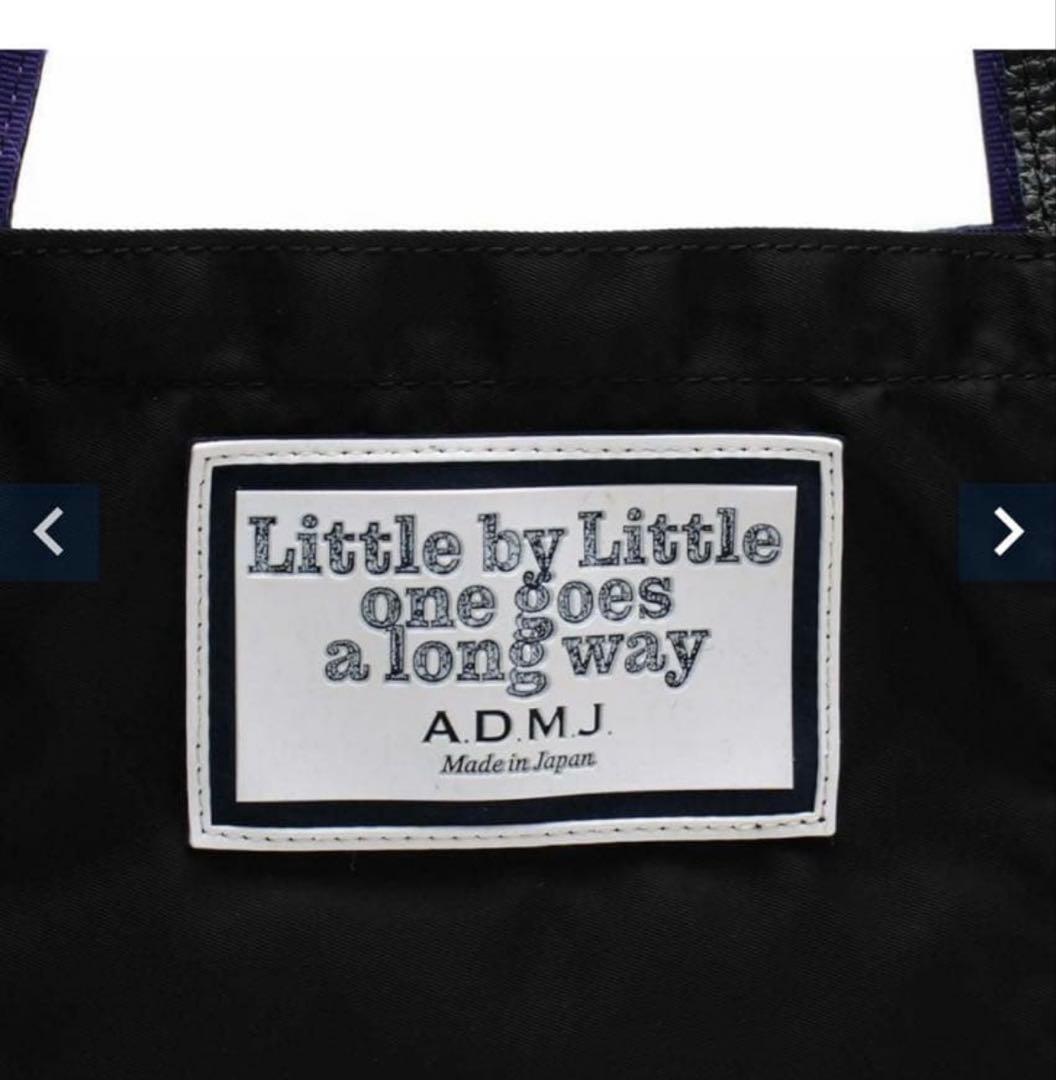 ADMJ デービス/サブバッグL ブラック