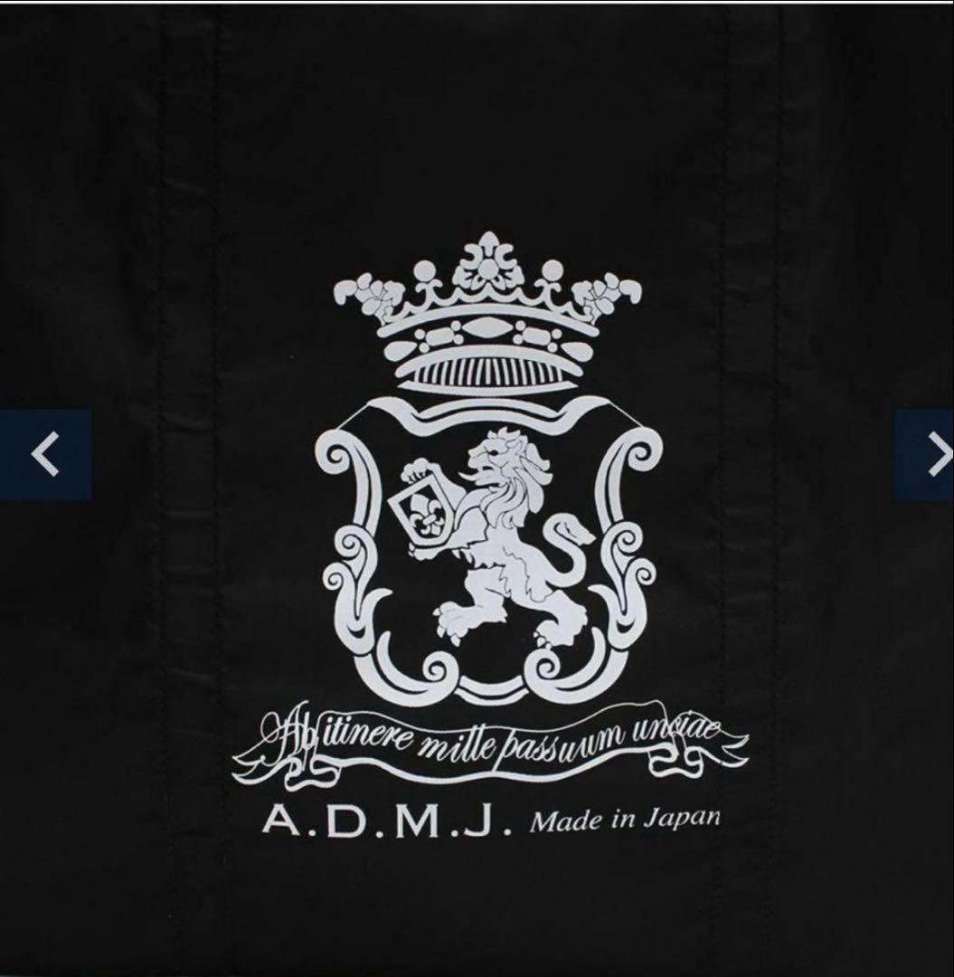 ADMJ デービス/サブバッグL ブラック