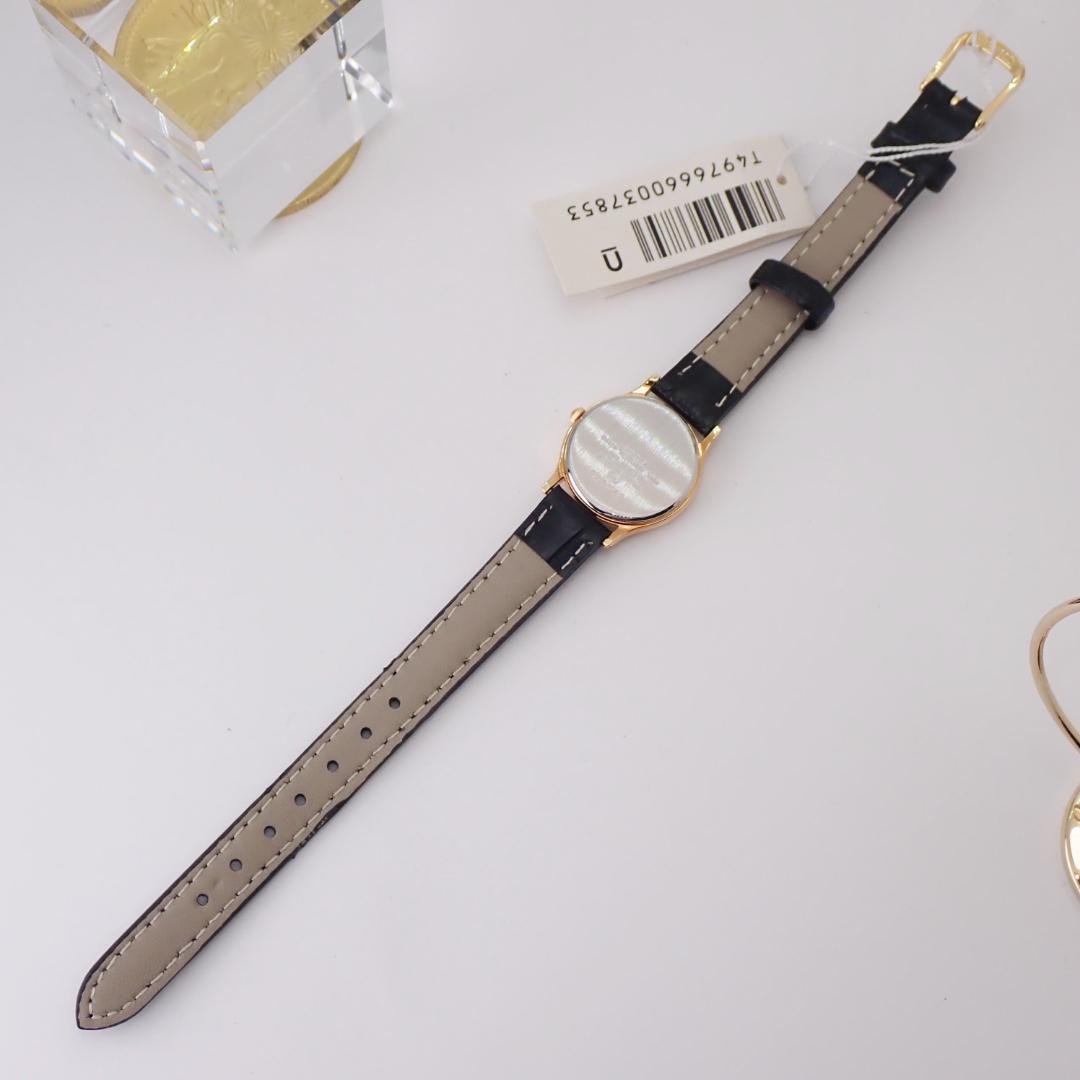 稼働★タグ付美品★ SEIKO SPIRIT レディース サファイアガラス 金色