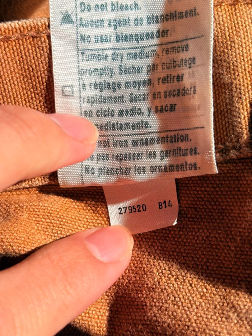 カーハート B11 ウォッシュド　ペインターパンツ 34×30 Carhartt