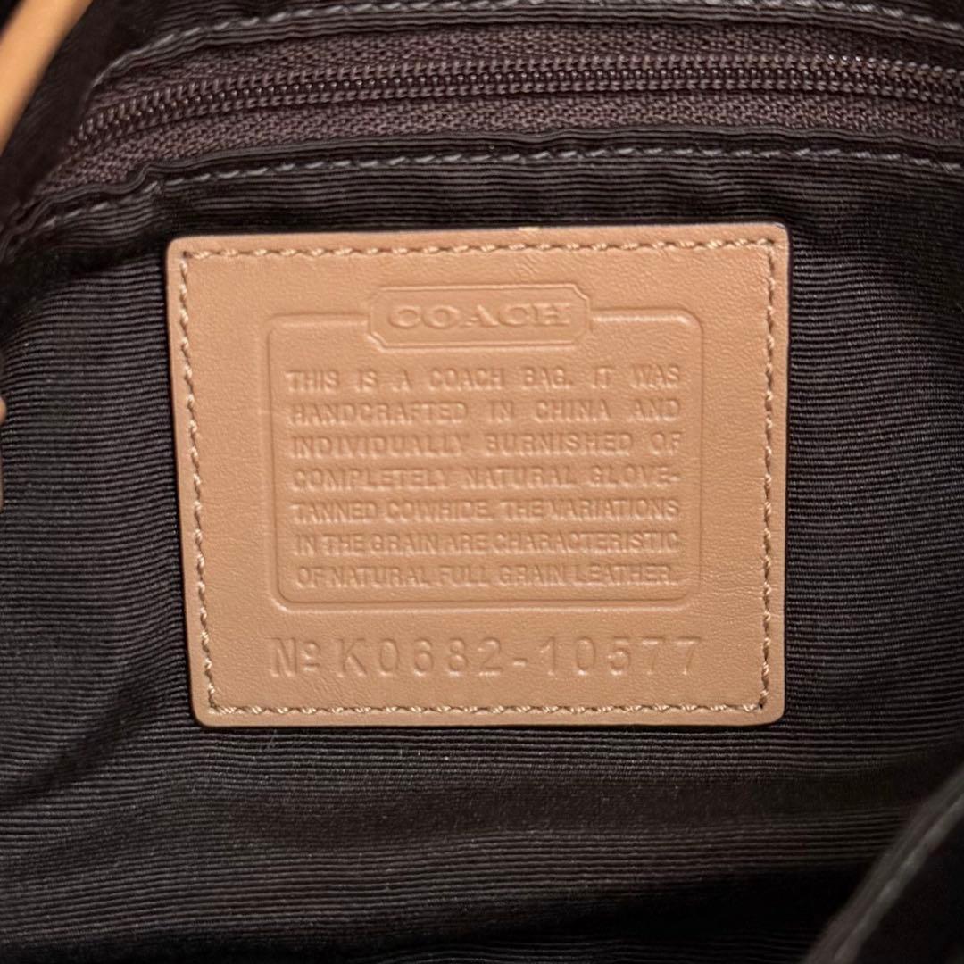 バッグ Coach Small Flap Leather Soho Shoulder