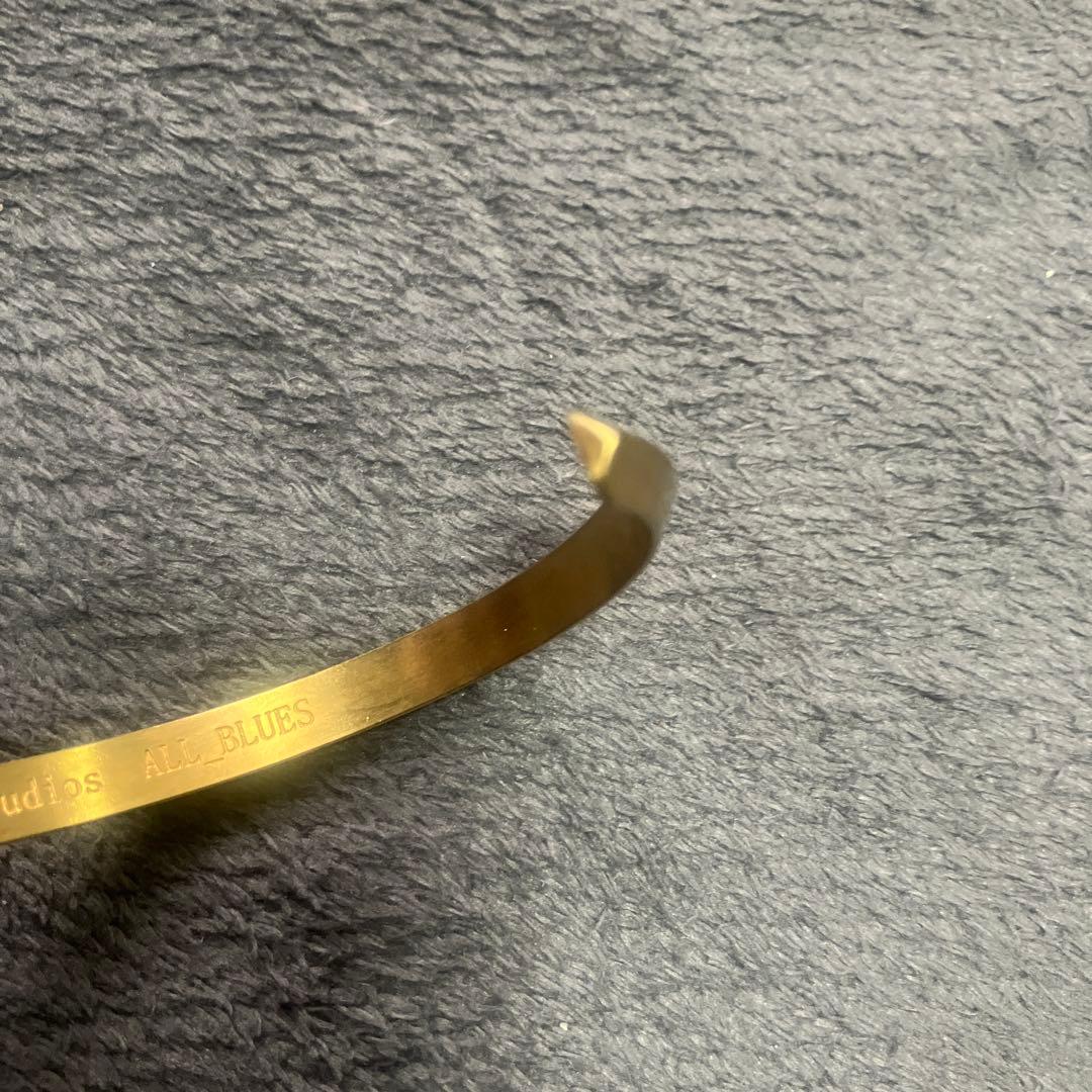 Ance Studious ALL_BLUES バングル　0707
