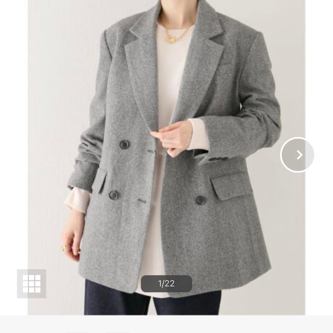 IENA ジャケット　グレー