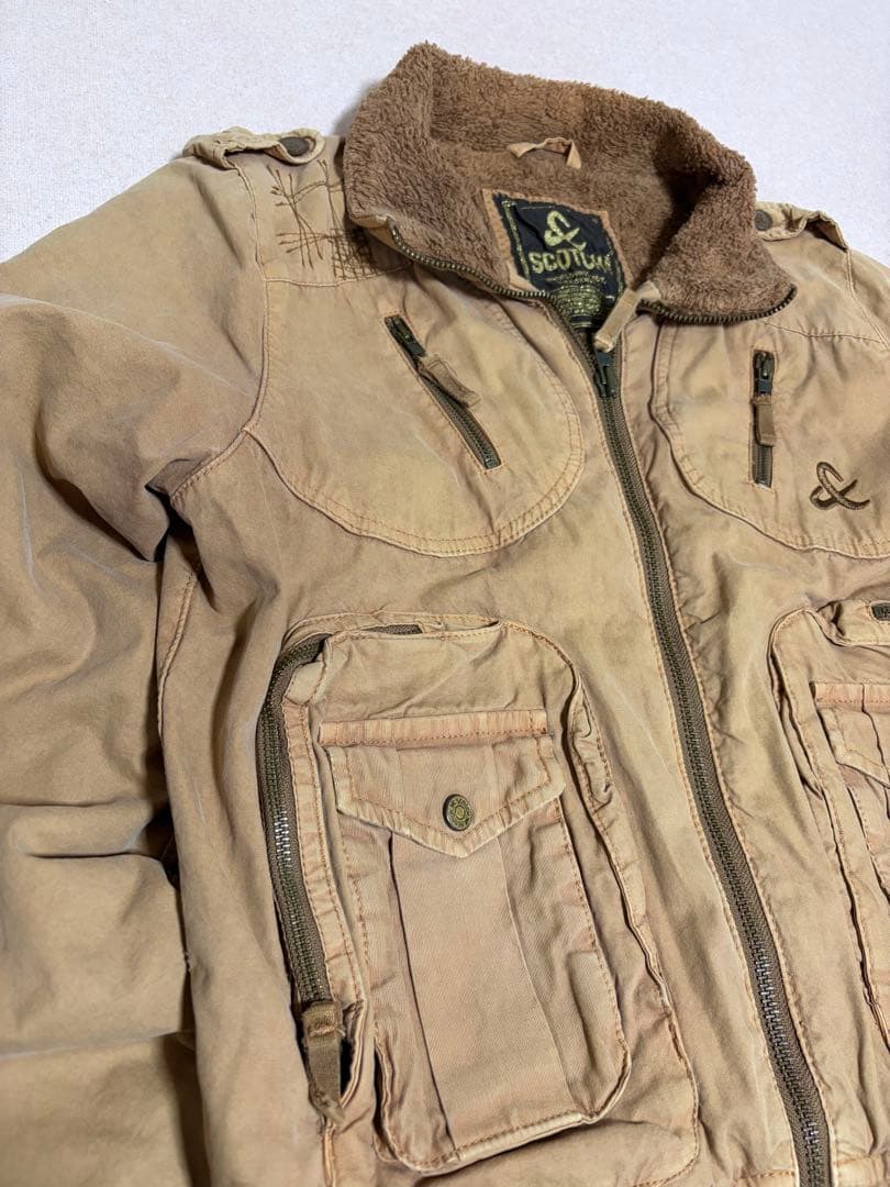 ジャケット・アウター y2k SCOTCH&SODA Gimmick Military Jacket