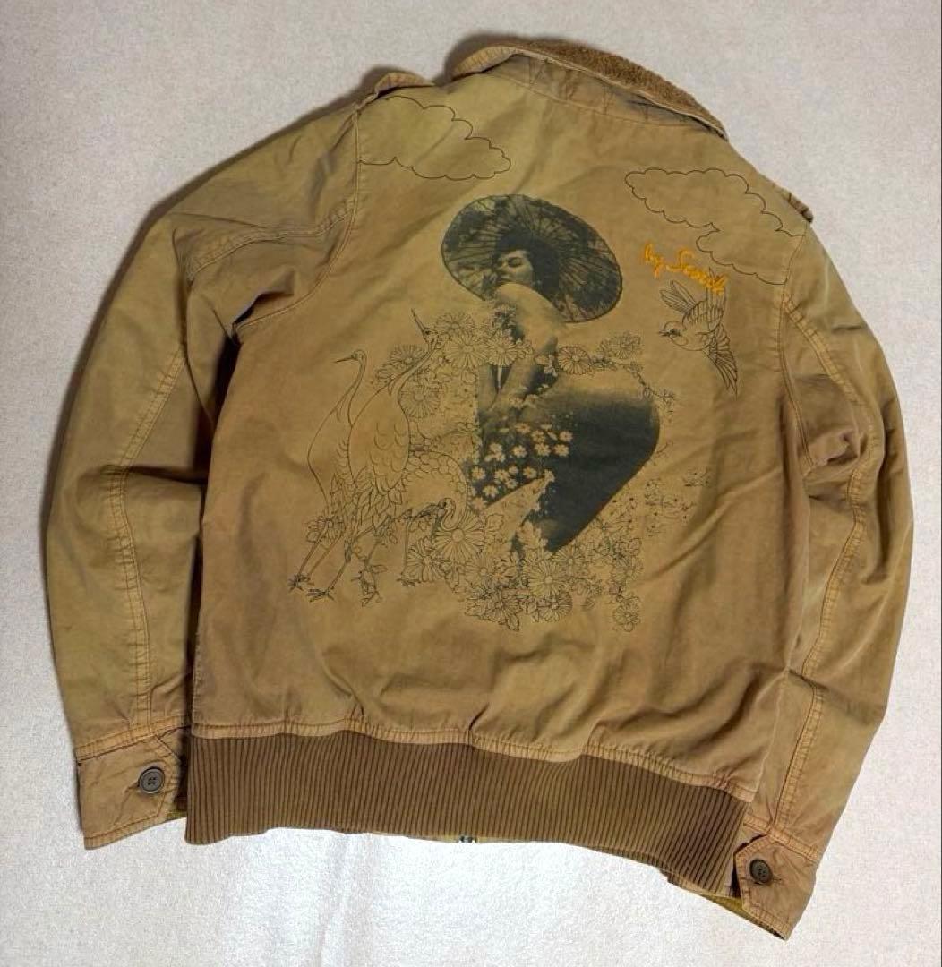 ジャケット・アウター y2k SCOTCH&SODA Gimmick Military Jacket