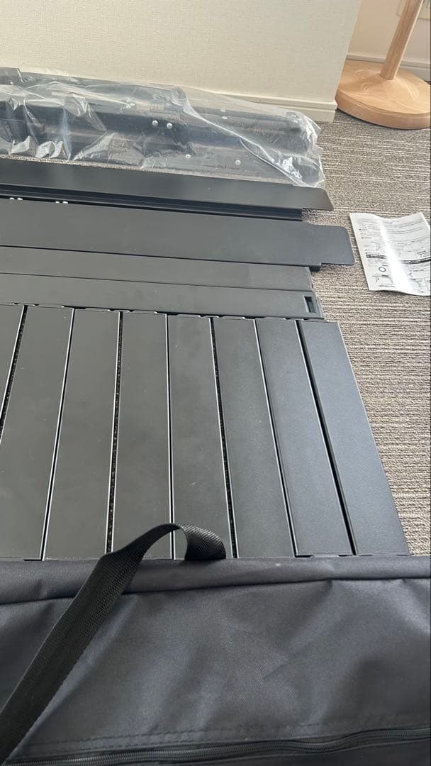 【美品・室内使用のみ】アルペンアウトドアーズ　アルミユニットテーブル110