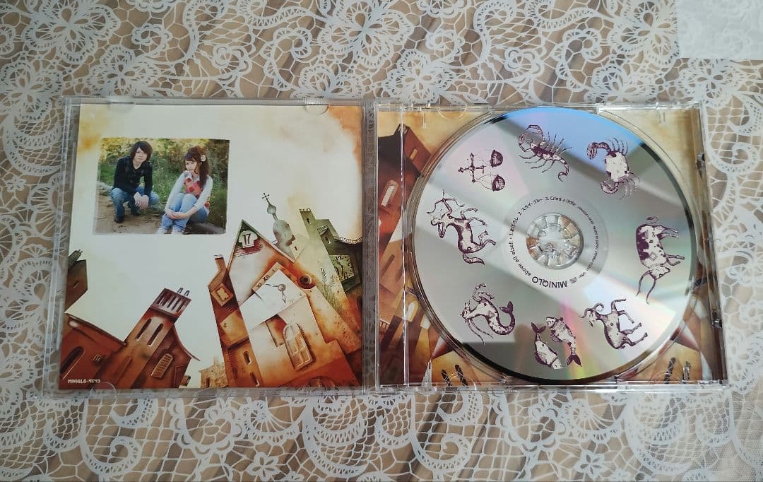 MINIQLO CD3枚セット　クリアファイル付
