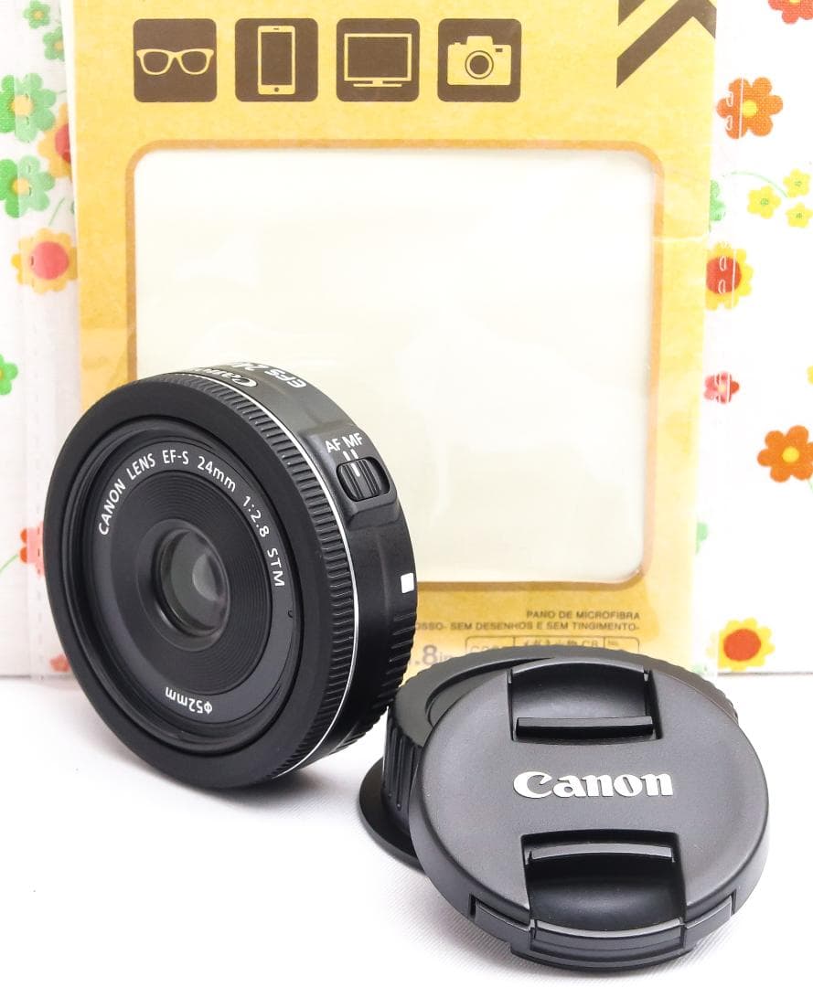 キャノン Canon EF-S 24mm F2.8 STM☆人気パンケーキレンズ
