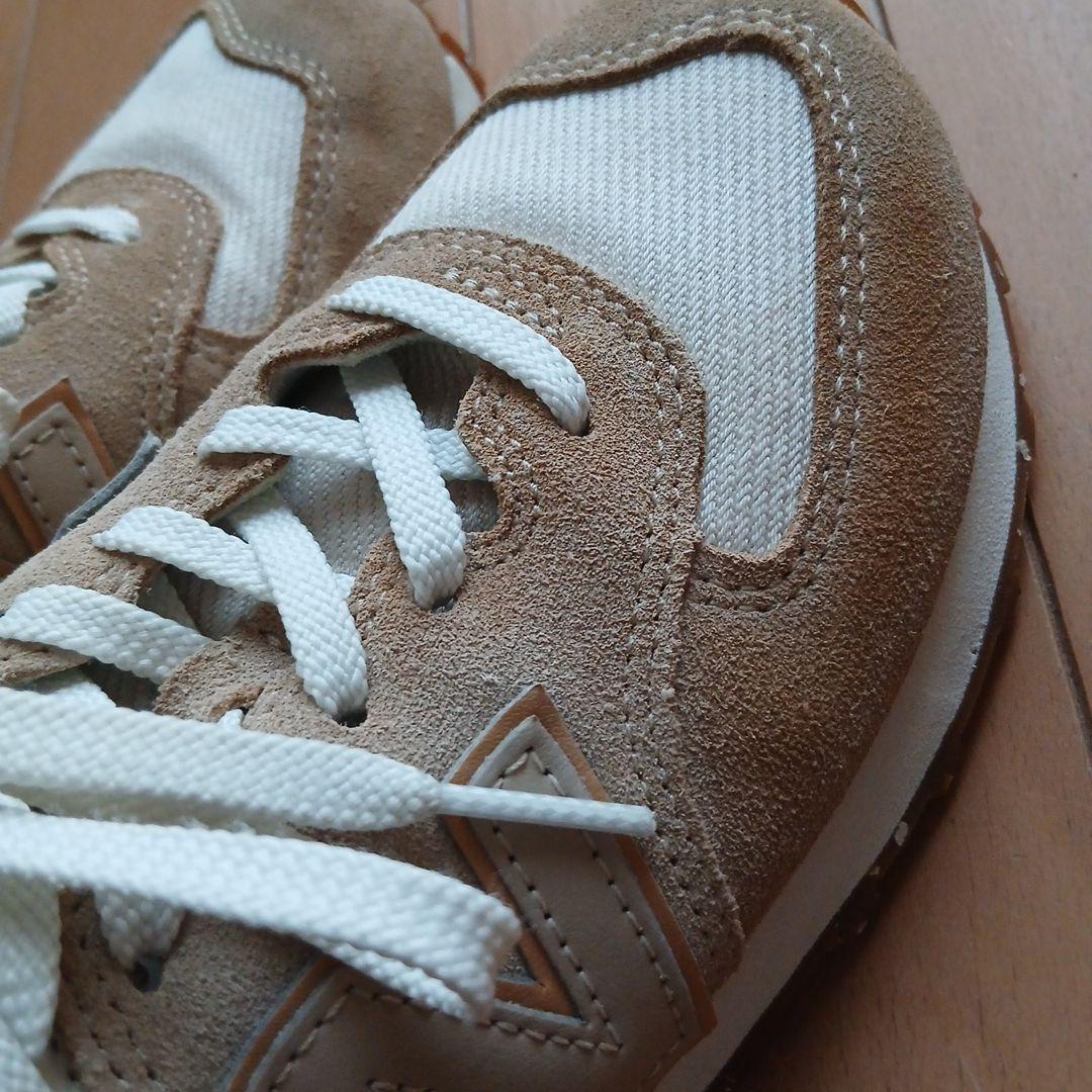 【美品】ニューバランス　574　ベージュ/ネイビー　2足セット　22.5cm