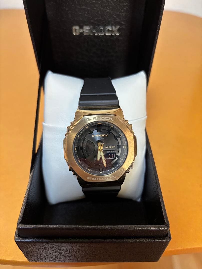 G-SHOCK GM-S2100GB-1AJF ブラック×ゴールド