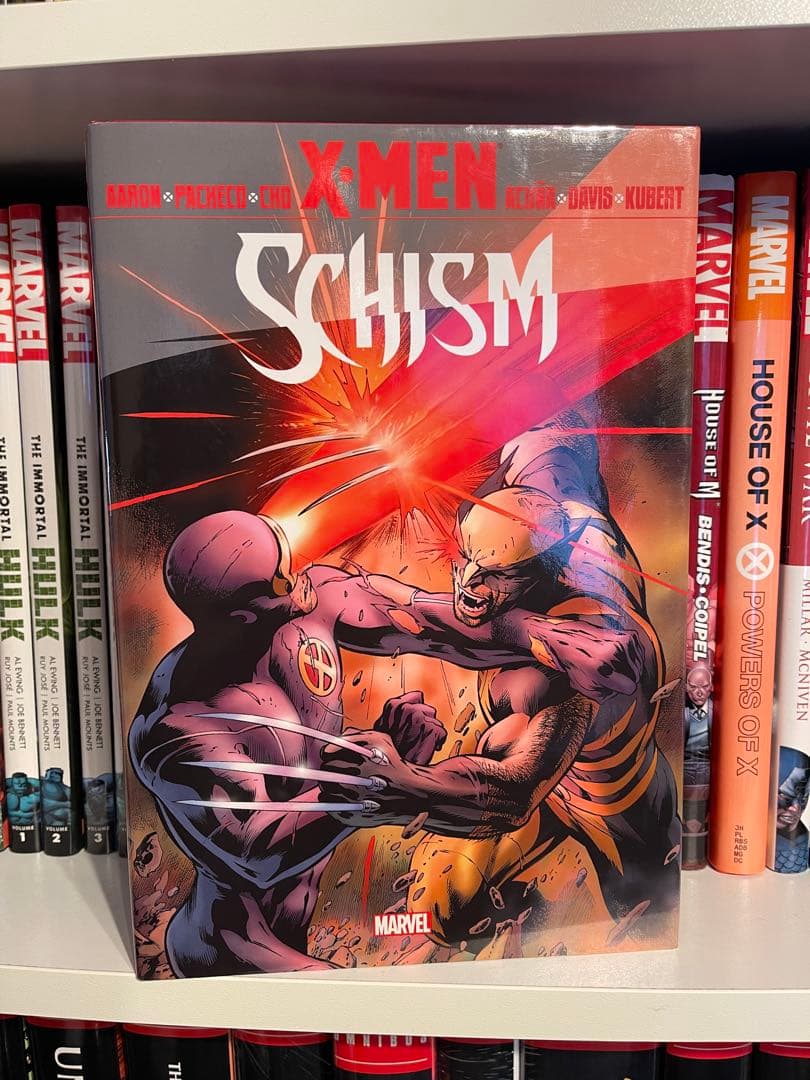 洋書 X-Men: Schism Hardcover RARE