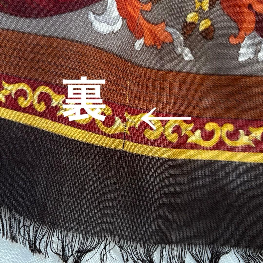 LOEWE ロエベ 花柄 大判ストール