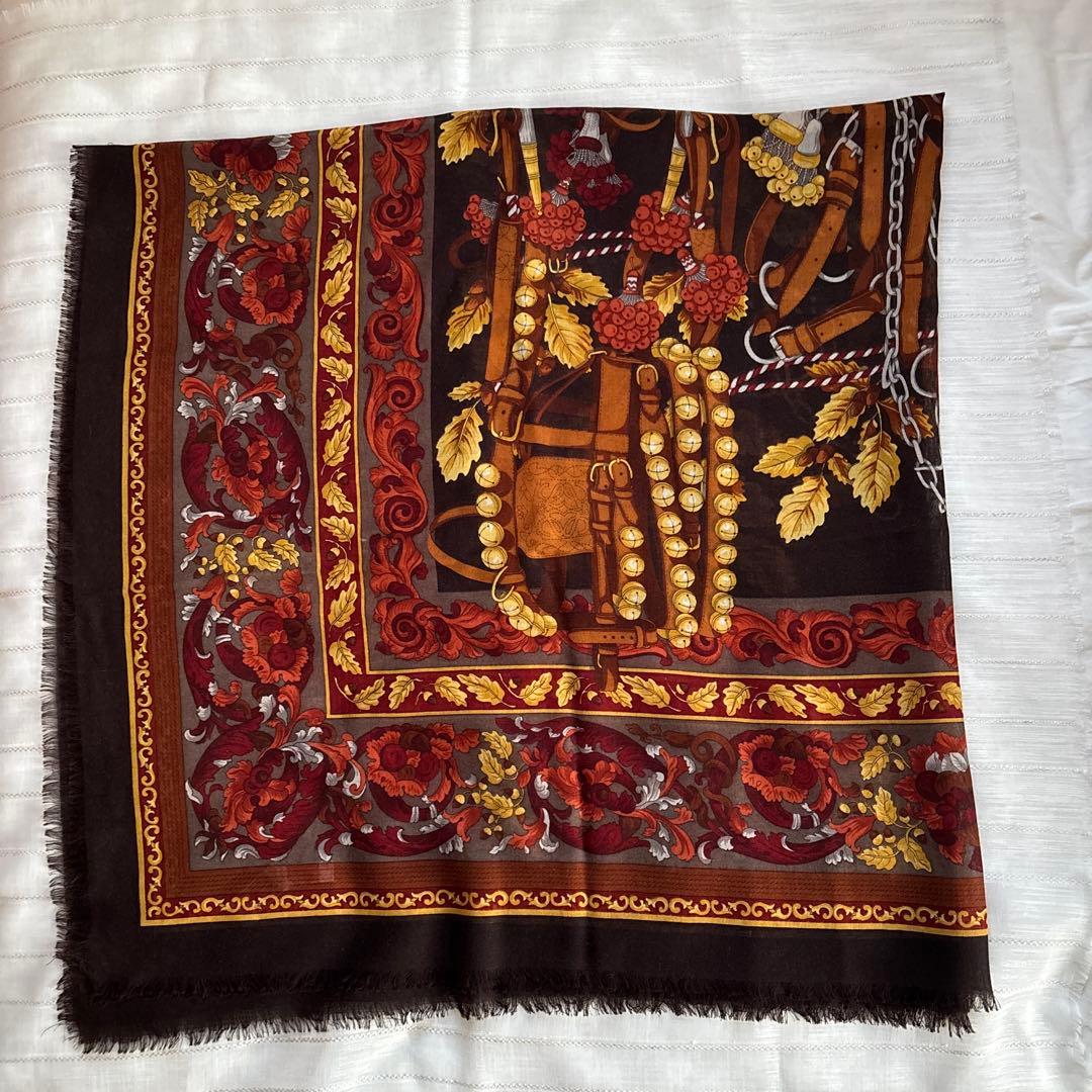 LOEWE ロエベ 花柄 大判ストール