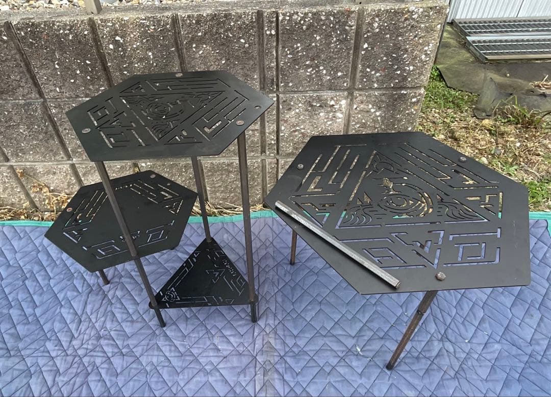 デバイスワークス　ANCAM メタヘキテ　フルセット　焚き火台　セール