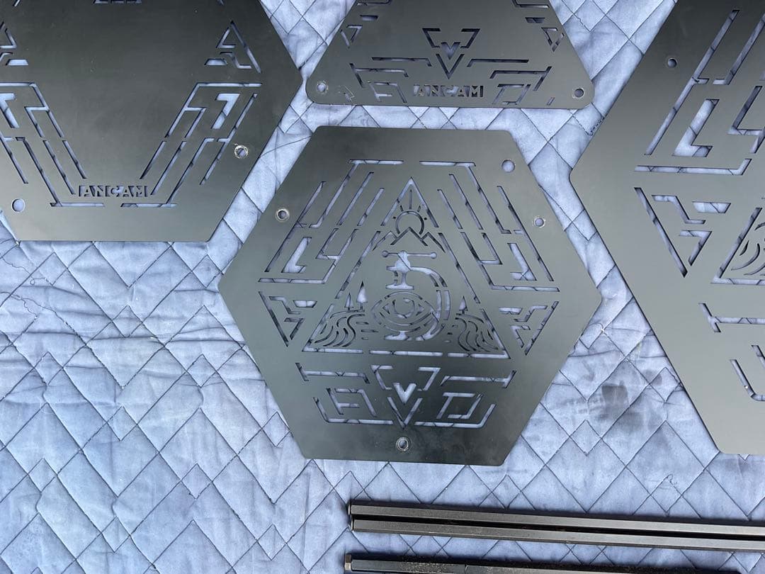 デバイスワークス　ANCAM メタヘキテ　フルセット　焚き火台　セール