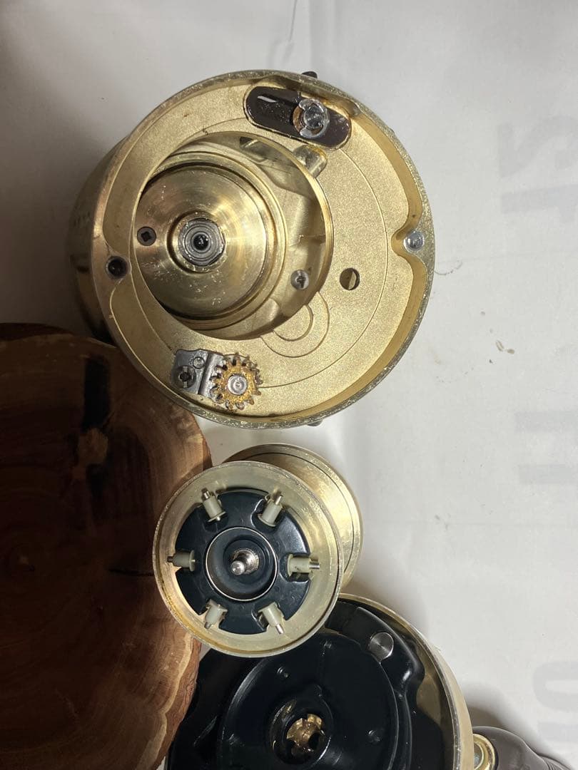 シマノカルカッタ201XTゴールド　左巻き巻き 1209-2