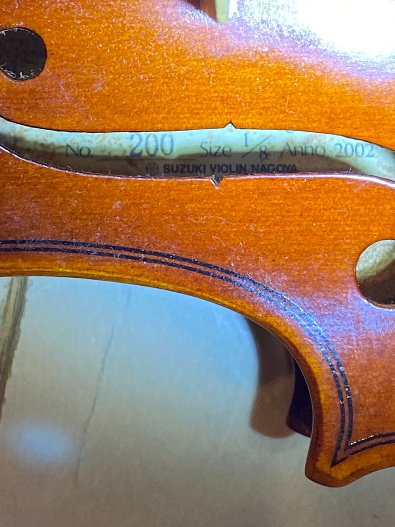 スズキバイオリン1/8 200番