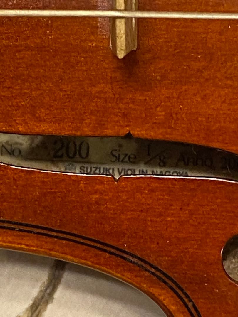 スズキバイオリン1/8 200番