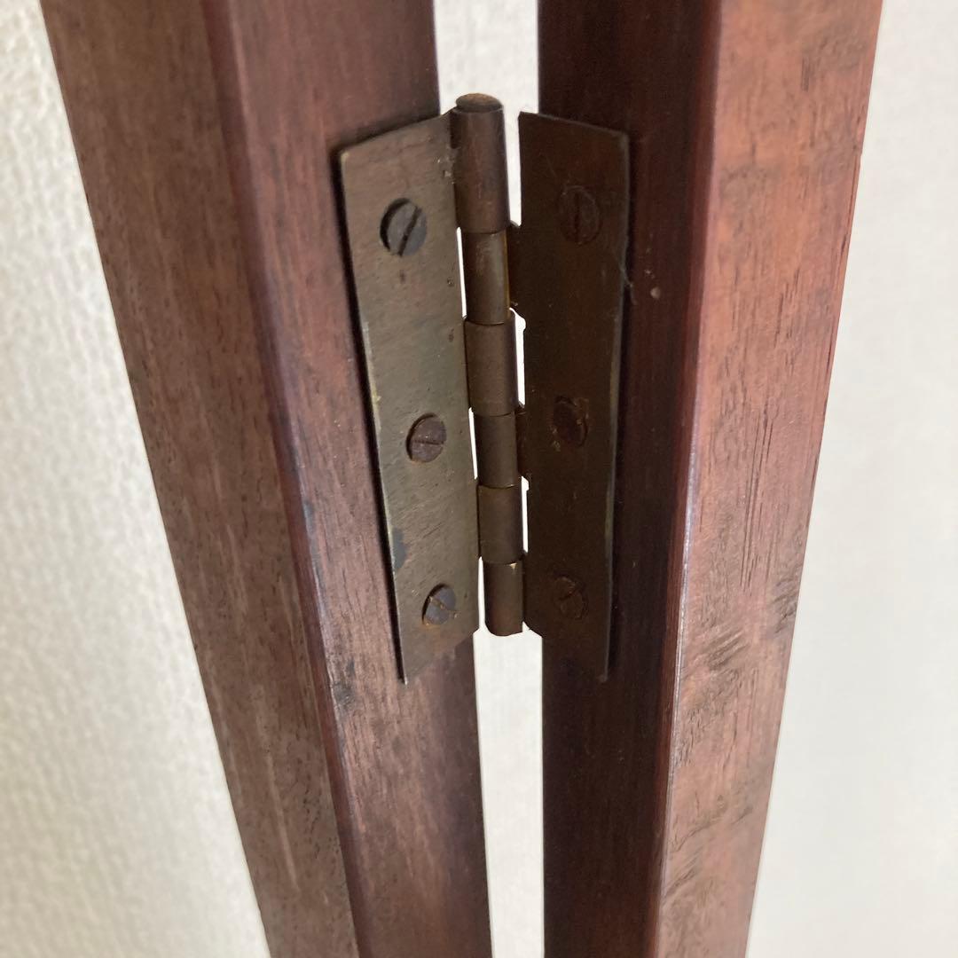 ⭐️最終値下げ　衣紋掛け 着物掛け　木製 衣桁　洋服掛け　折り畳み式　昭和レトロ