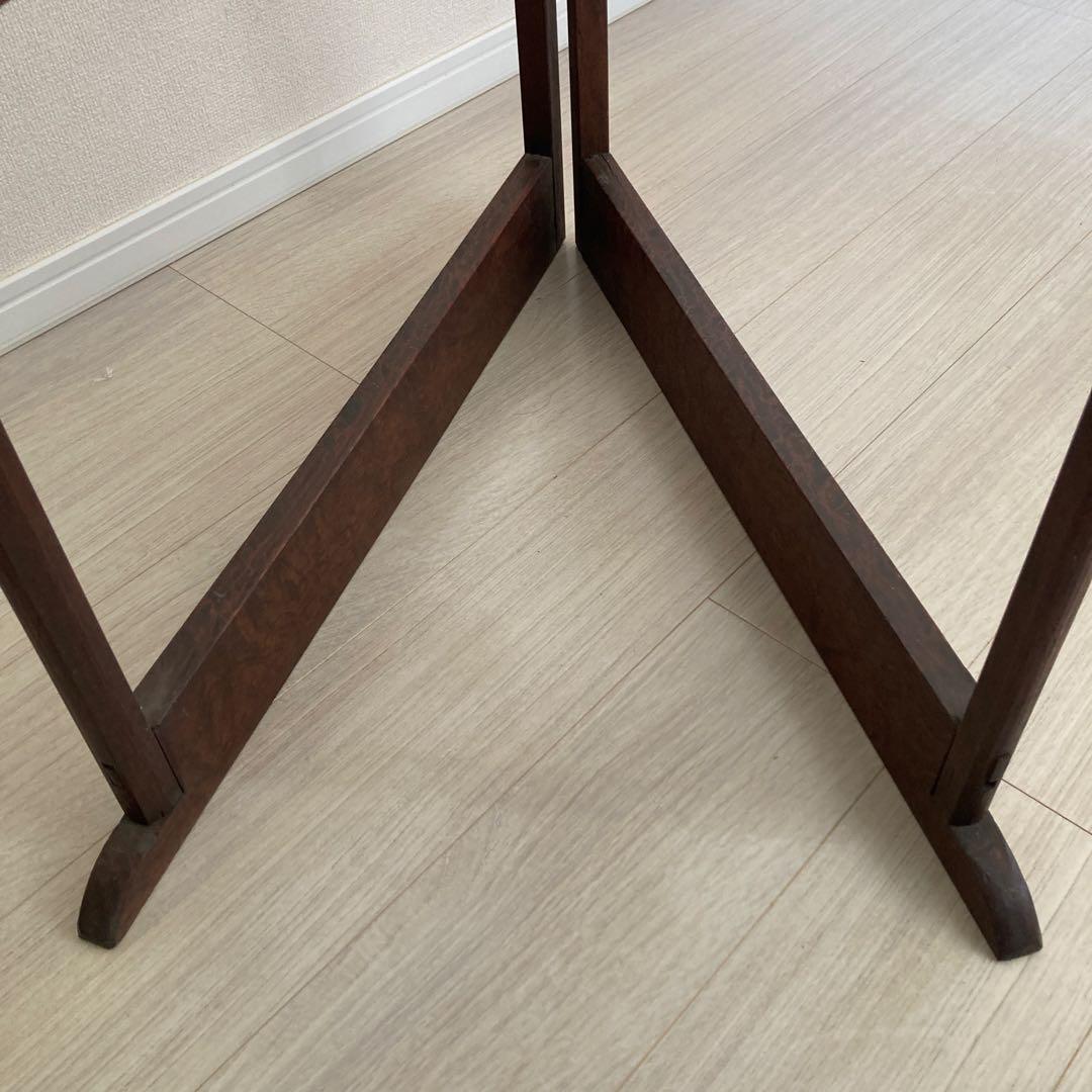 ⭐️最終値下げ　衣紋掛け 着物掛け　木製 衣桁　洋服掛け　折り畳み式　昭和レトロ