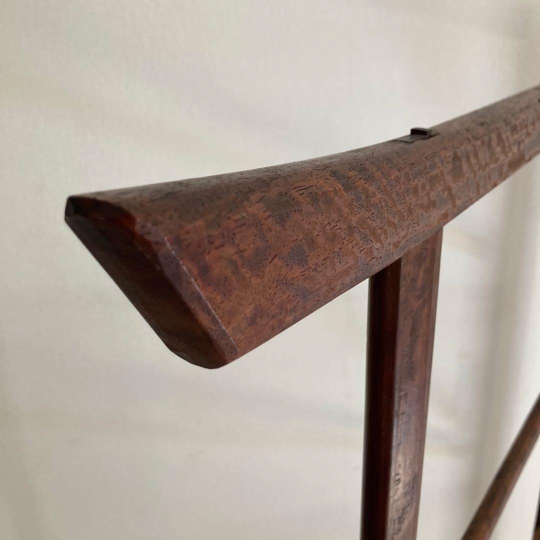 ⭐️最終値下げ　衣紋掛け 着物掛け　木製 衣桁　洋服掛け　折り畳み式　昭和レトロ