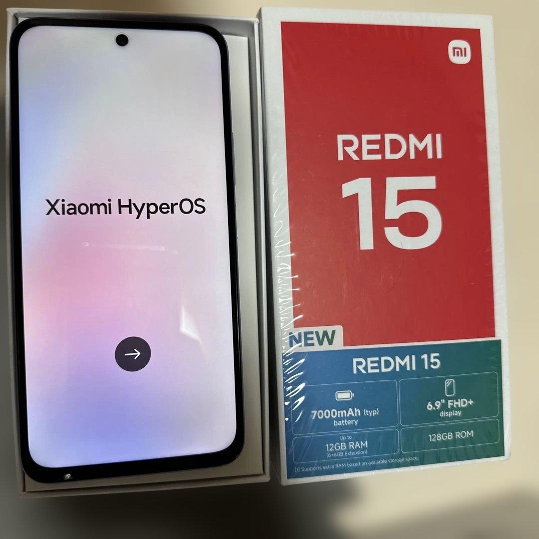 Xiaomi REDMI 15 本体 7000mAh 126GB