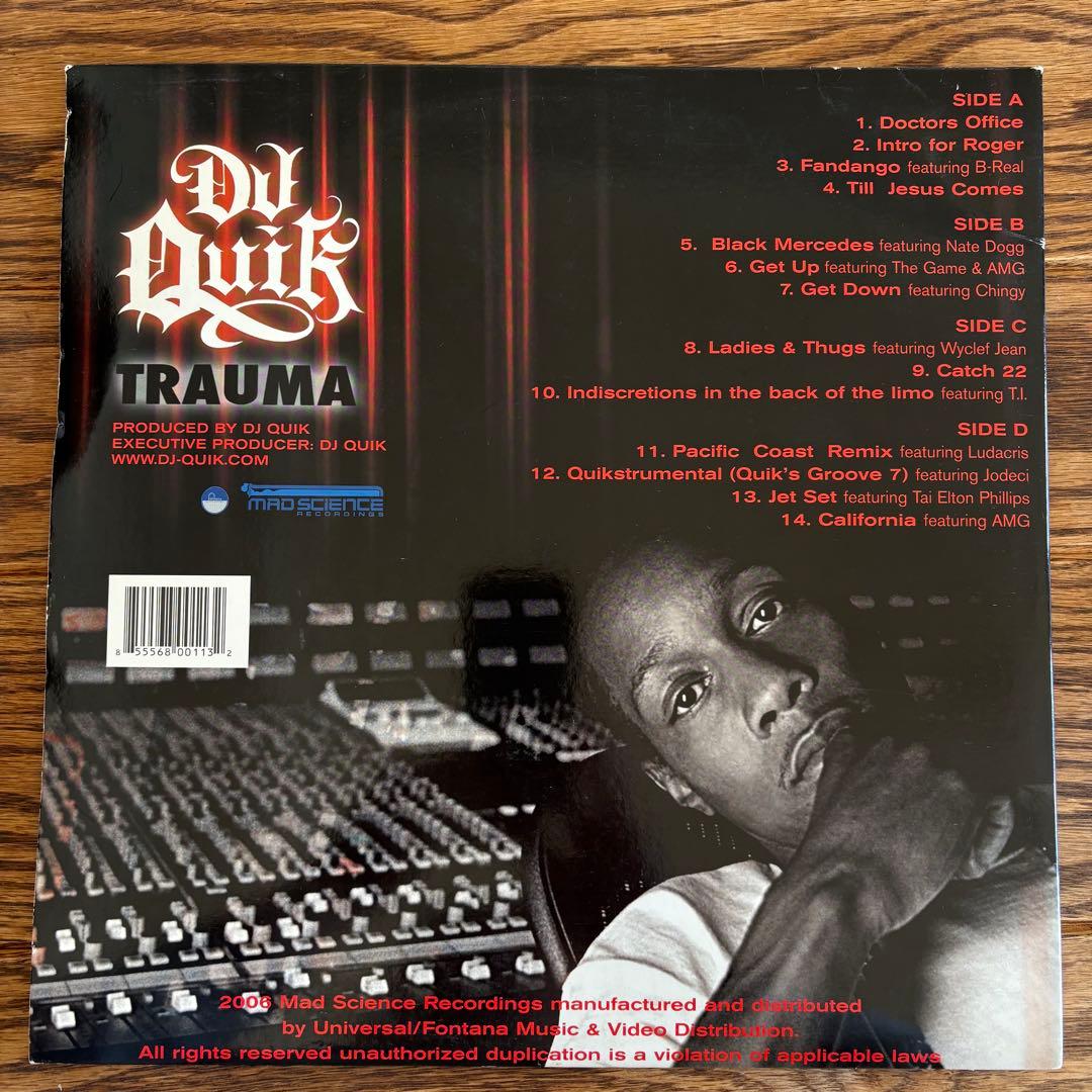 洋楽 DJ Quik TRAUMA 2LP