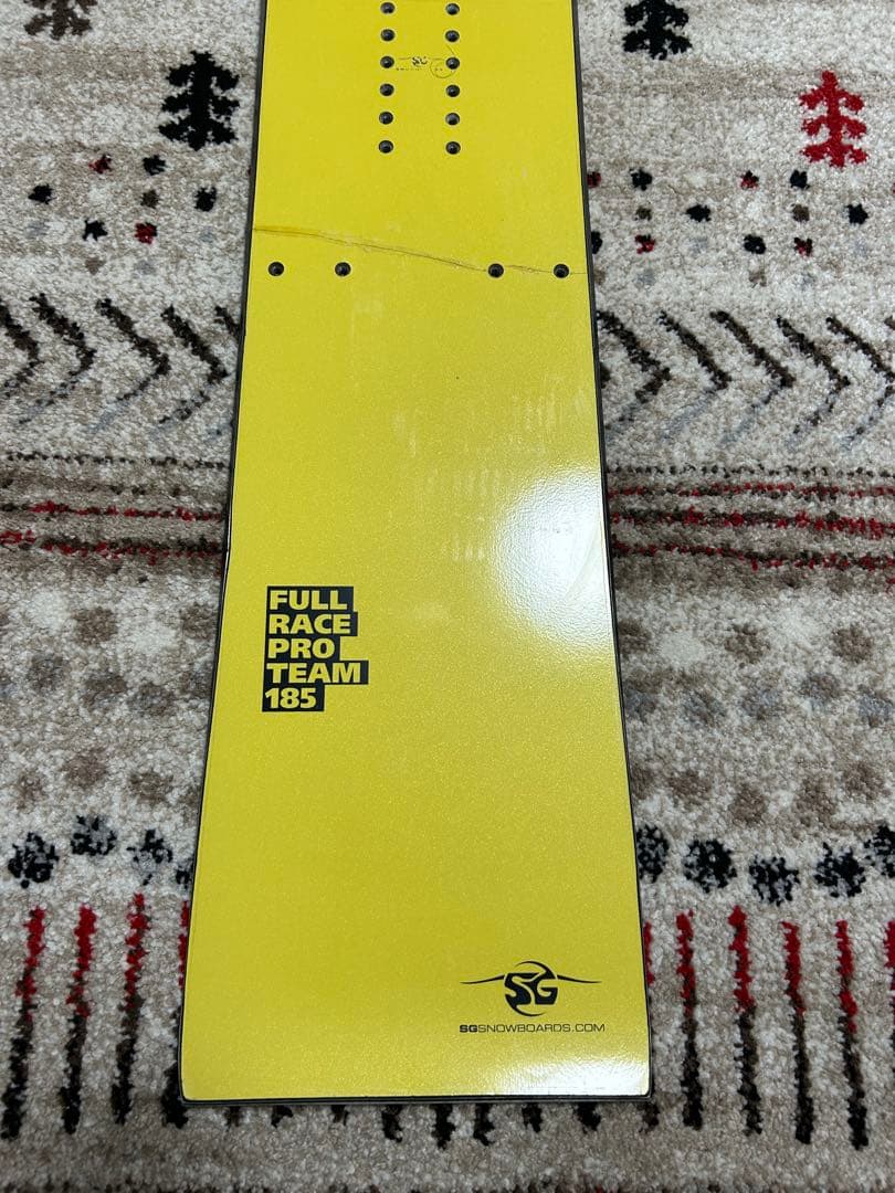 sgスノーボード full race pro team 185