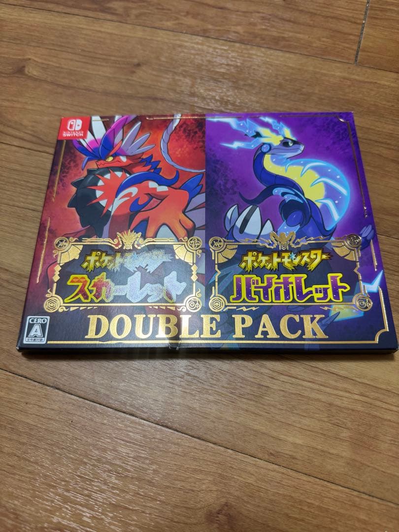 Switchソフト　 ポケモン　バイオレット　スカーレット　ダブルパック