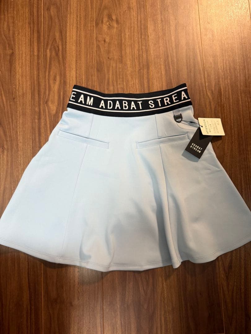 新品タグ付き adabat フレアスカート