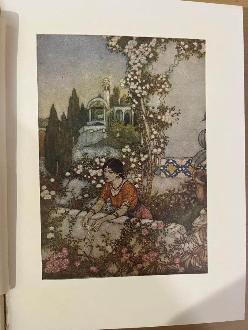 No.396 古書 アンティーク 洋書 エドマンド ·デュラック ルバイヤート