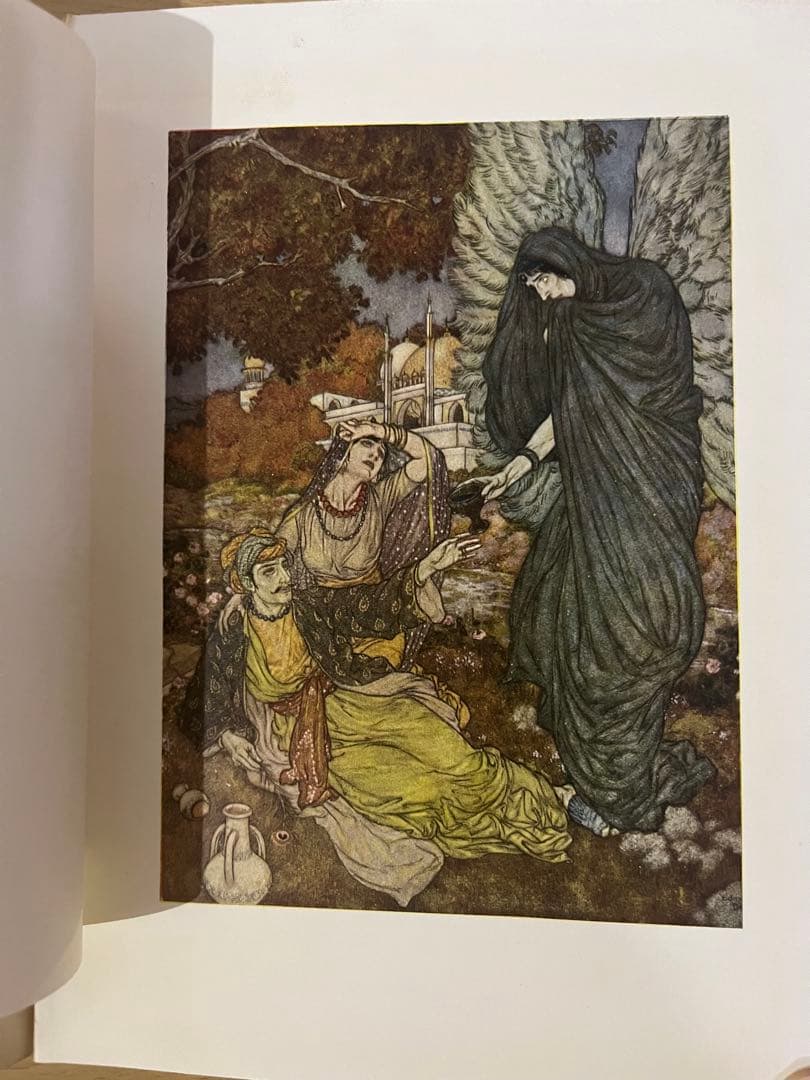 No.396 古書 アンティーク 洋書 エドマンド ·デュラック ルバイヤート