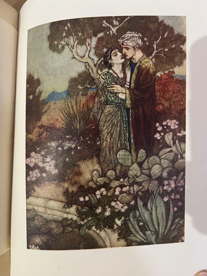 No.396 古書 アンティーク 洋書 エドマンド ·デュラック ルバイヤート