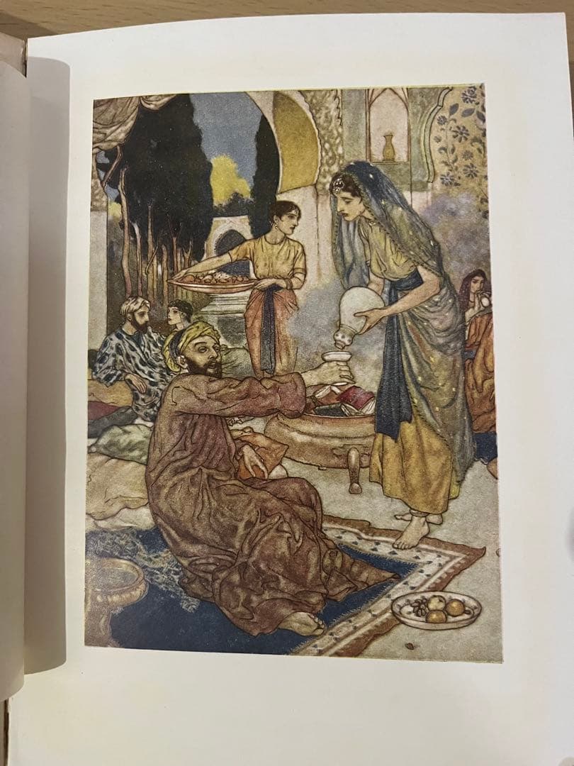 No.396 古書 アンティーク 洋書 エドマンド ·デュラック ルバイヤート