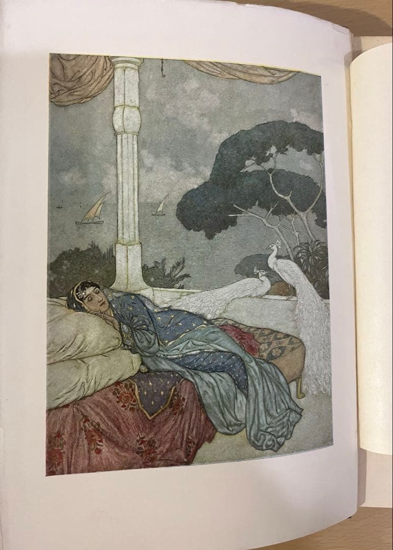 No.396 古書 アンティーク 洋書 エドマンド ·デュラック ルバイヤート